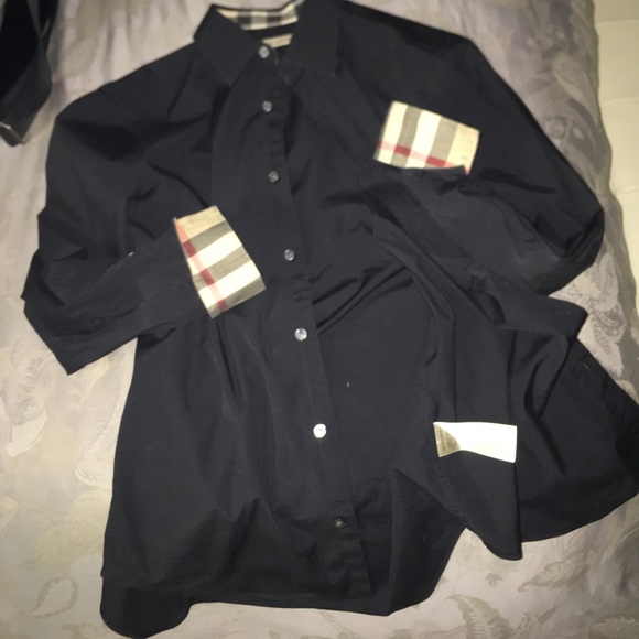 burberry black dress shirt|OFF 74 